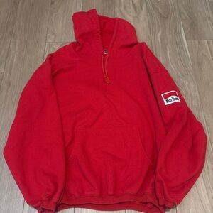 Vintage 90s Red Marlboro Country Store Hoodie Sweater.